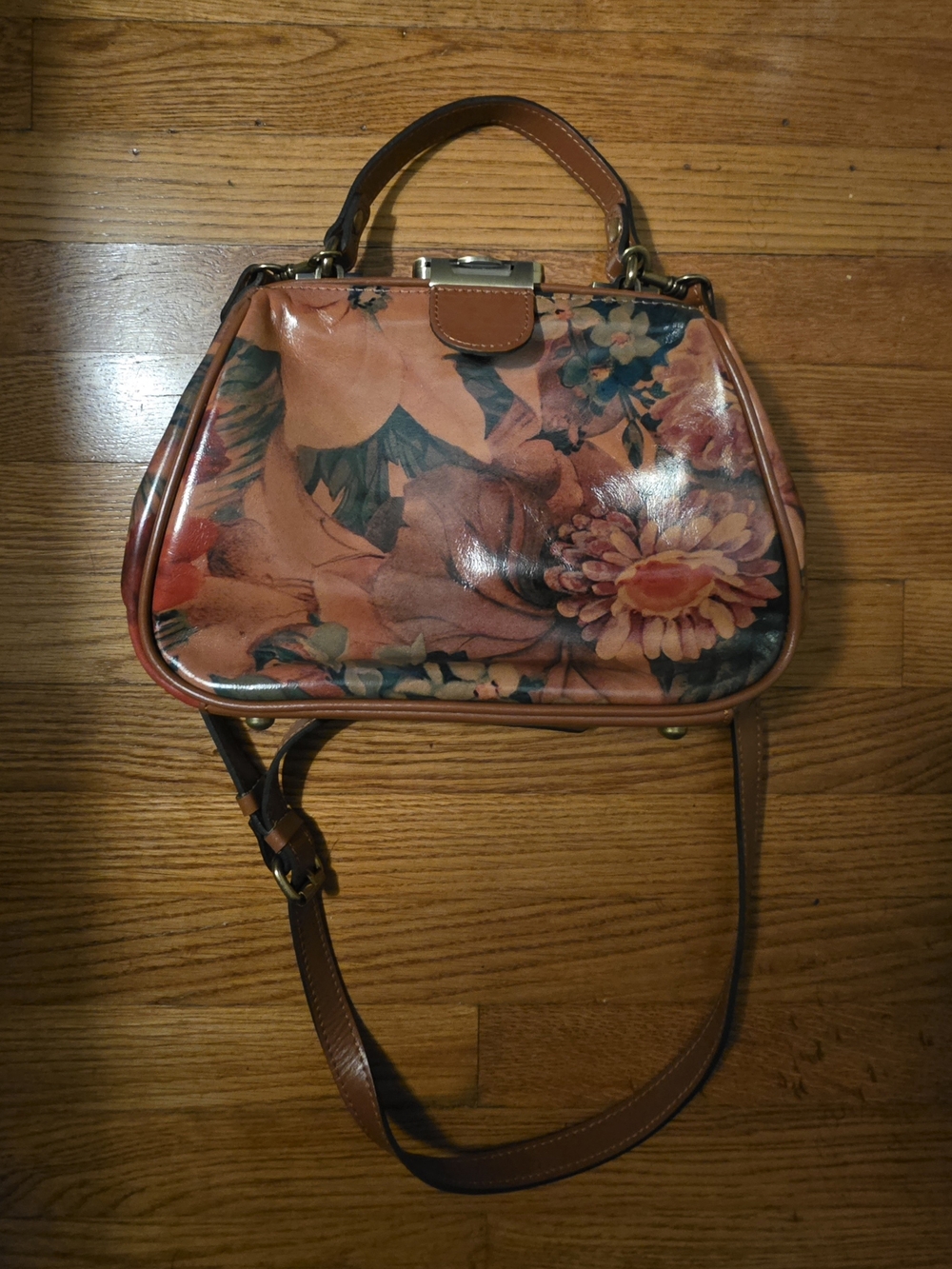 Patricia Nash Floral Crossbody Bag